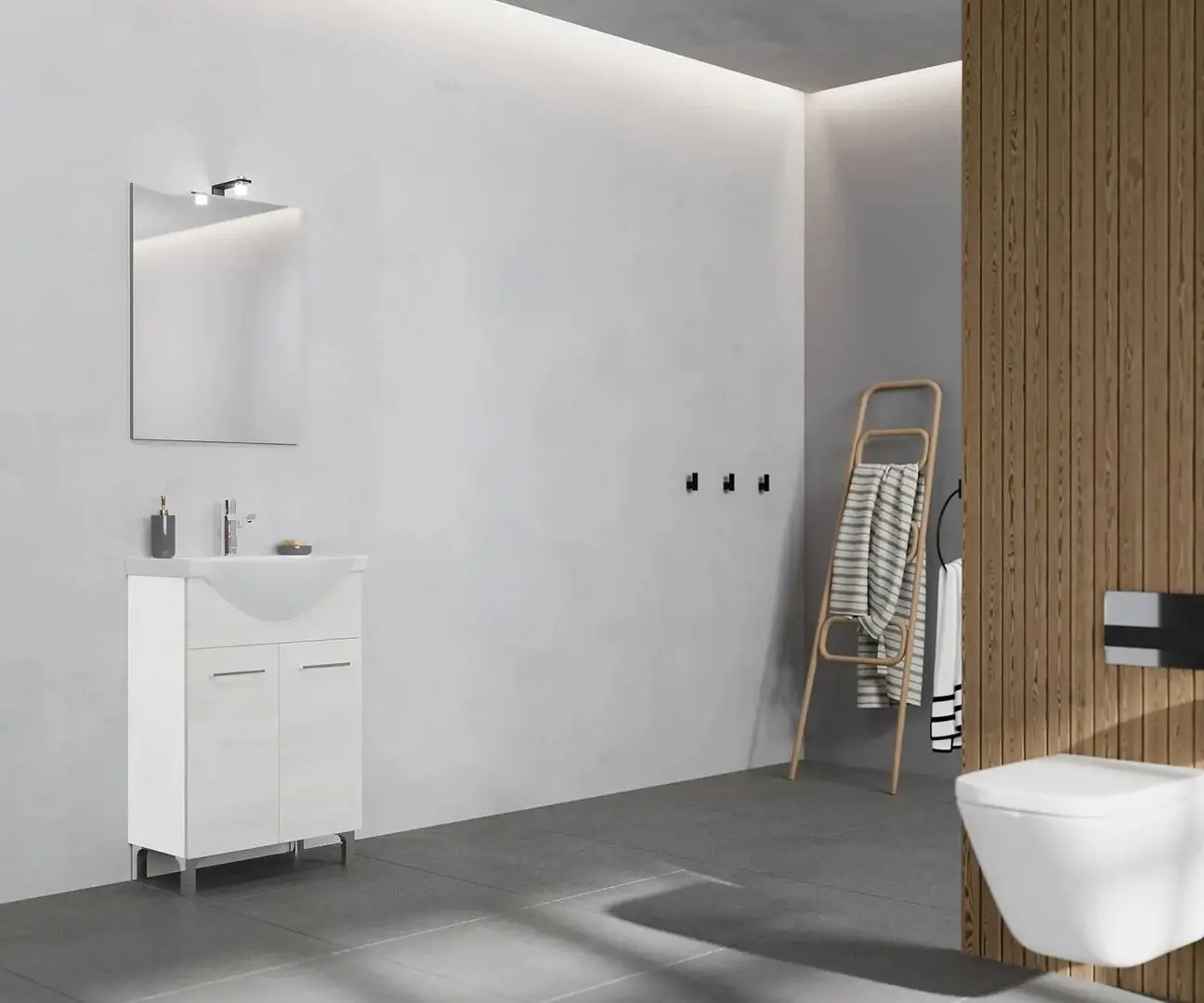 Set mobilier baie Savini Due Terra 101269620 (White)