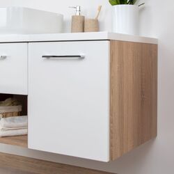 Set de mobila Stolkar Aruba II (White Gloss/Sonoma Oak) Thumb