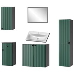 Set de mobila Stolkar Asti (Green Matt/Grey Graphite)