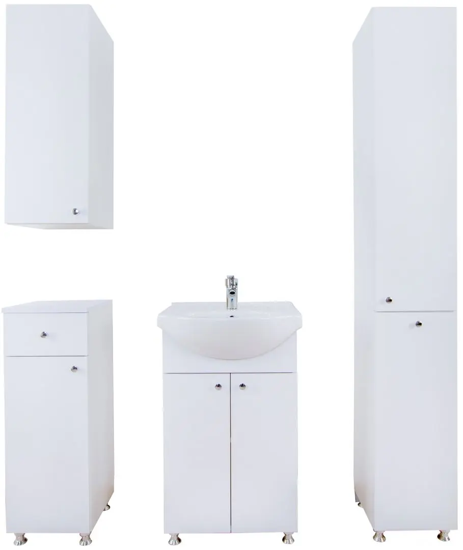 Set de mobila Stolkar Mila (White Gloss)