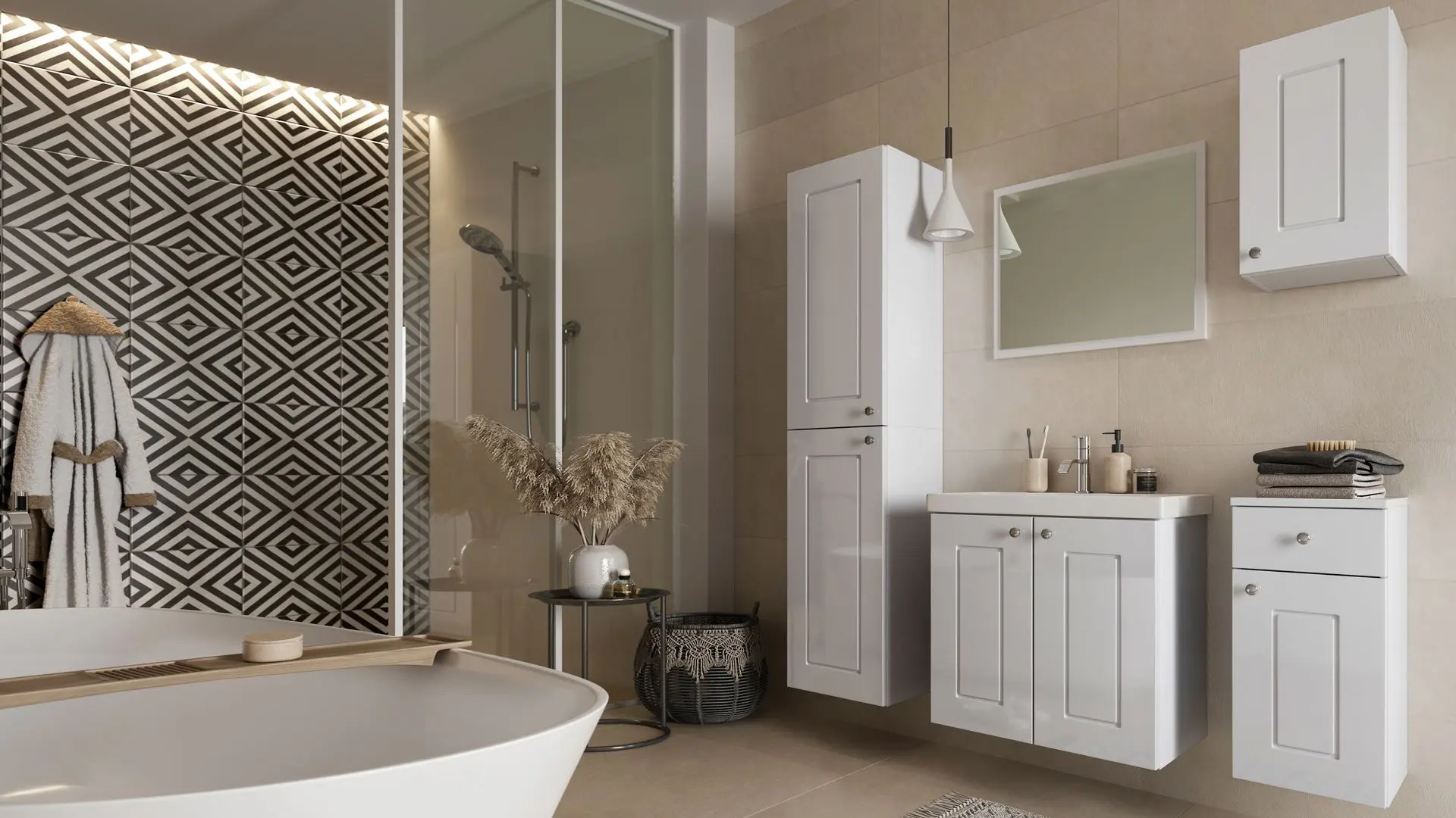 Комплект мебели Stolkar Verona (White Gloss) - 2