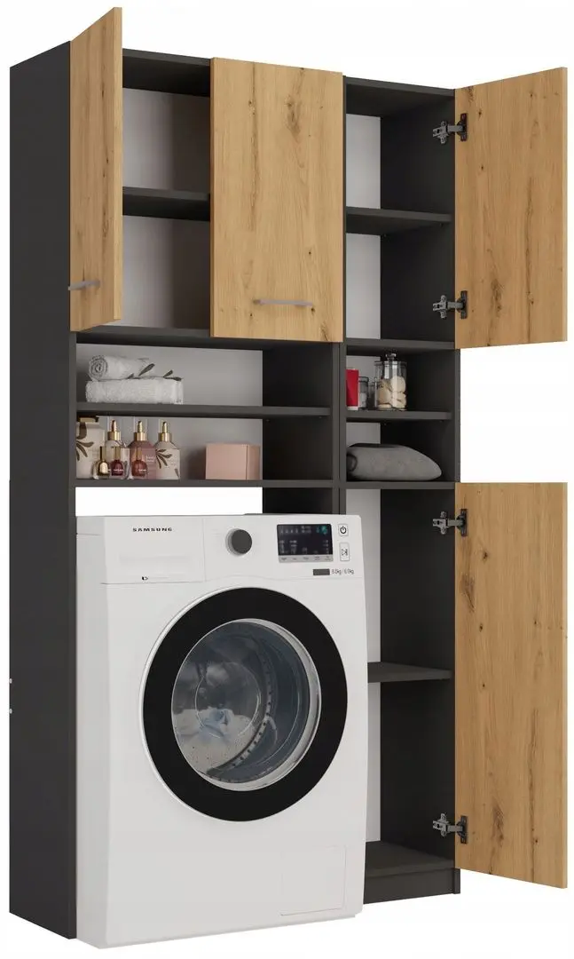 Комплект мебели TopEshop Marpol (Anthracite/Artisan Oak)