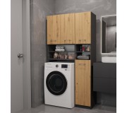 Комплект мебели TopEshop Marpol (Anthracite/Artisan Oak)