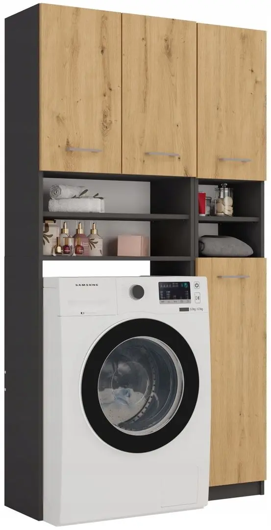 Комплект мебели TopEshop Marpol (Anthracite/Artisan Oak)