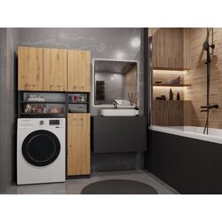 Комплект мебели TopEshop Marpol (Anthracite/Artisan Oak) Thumb