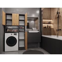 Комплект мебели TopEshop Marpol (Anthracite/Artisan Oak) Thumb