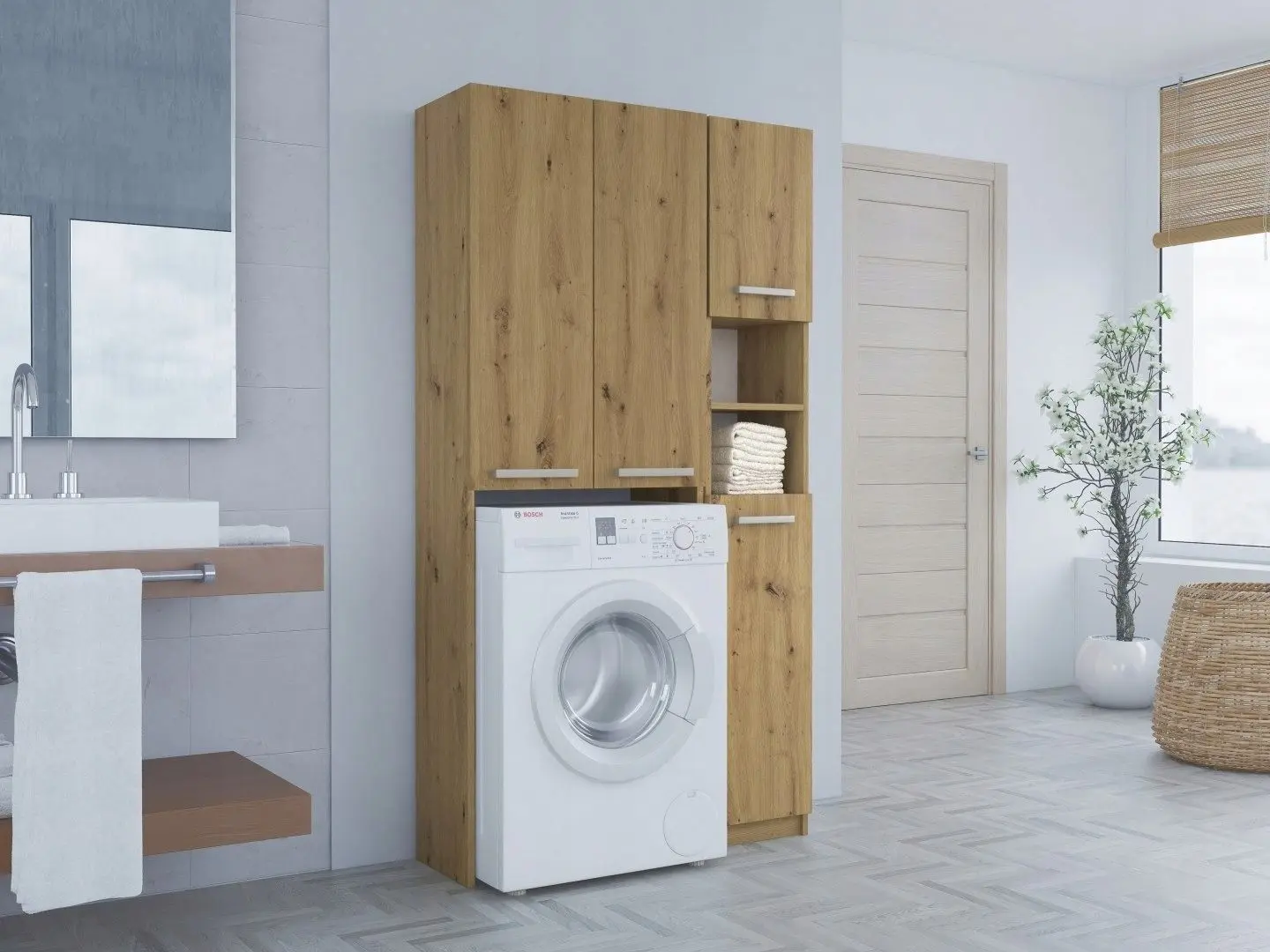 Set de mobila TopEshop Marpol DD (Artisan Oak)