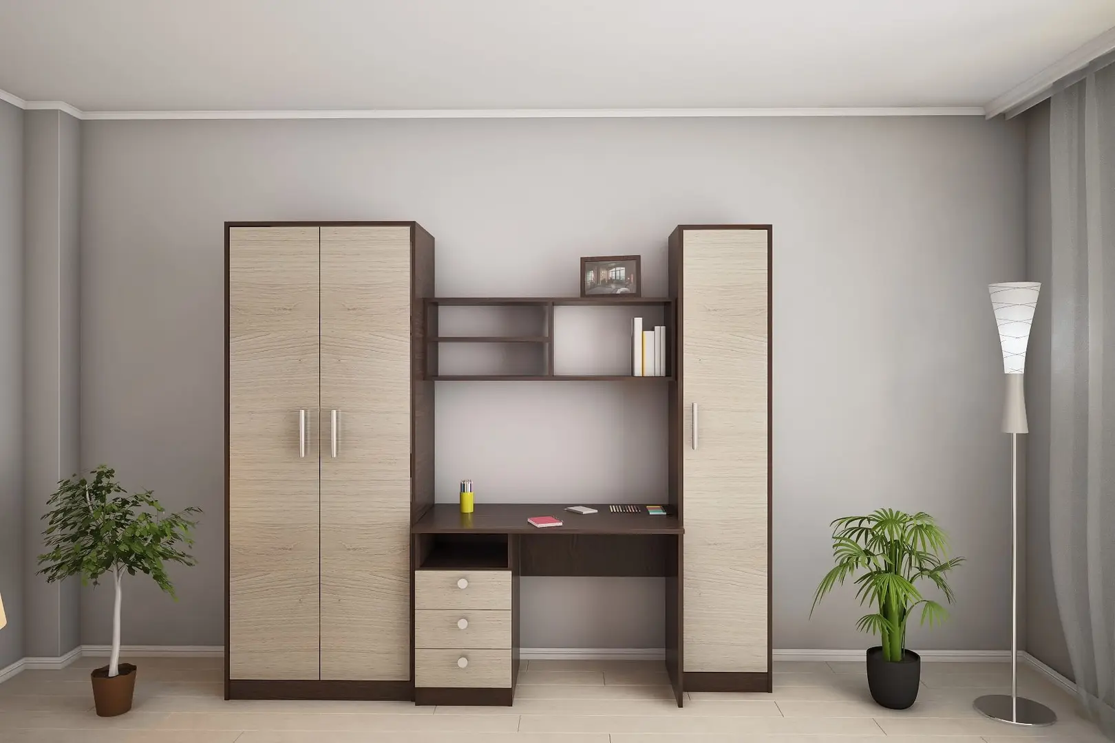 Детская стенка Bafimob Илюша 2.35м