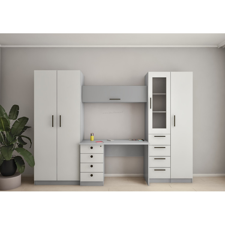 Mobila pentru copii Bafimob Iliușa-Y Maxi 2.8m (Grey/Light Grey)
