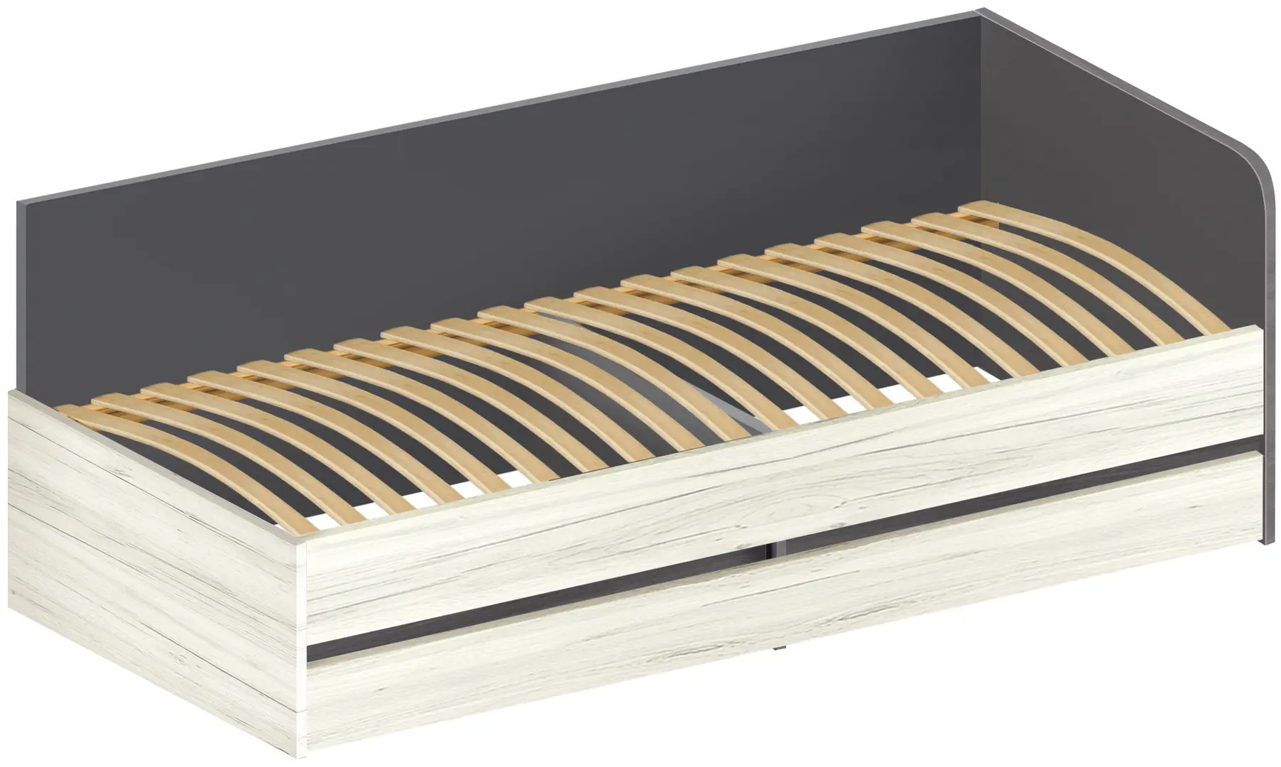 Mobila pentru copii Modern Komfi 1 (Slate Gray/Craft Oak White)