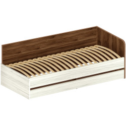 Mobila pentru copii Modern Komfi 2 90x200 + Komfi 75cm + Komfi 1 142cm (Brandy Castello Oak/Craft Oak White) Thumb