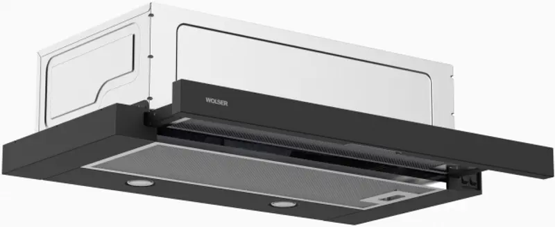 Set de bucatarie cu electrocasnice Ambianta Iris 2 2.0m Bardolino + Wolser WL-AM 672 + WL- F 6400 EN + WL-F 60 Slim Inox