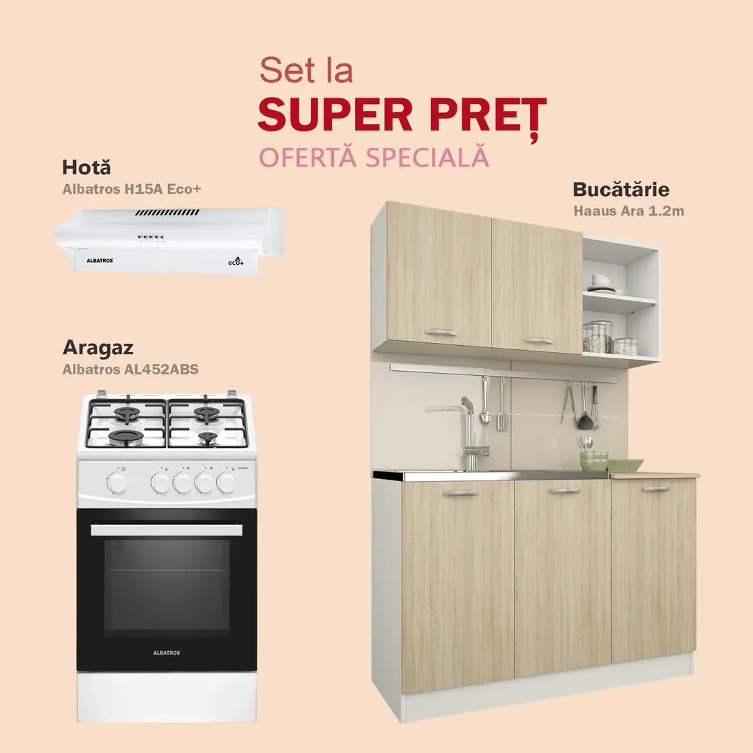 Set de bucatarie cu electrocasnice Compact 2