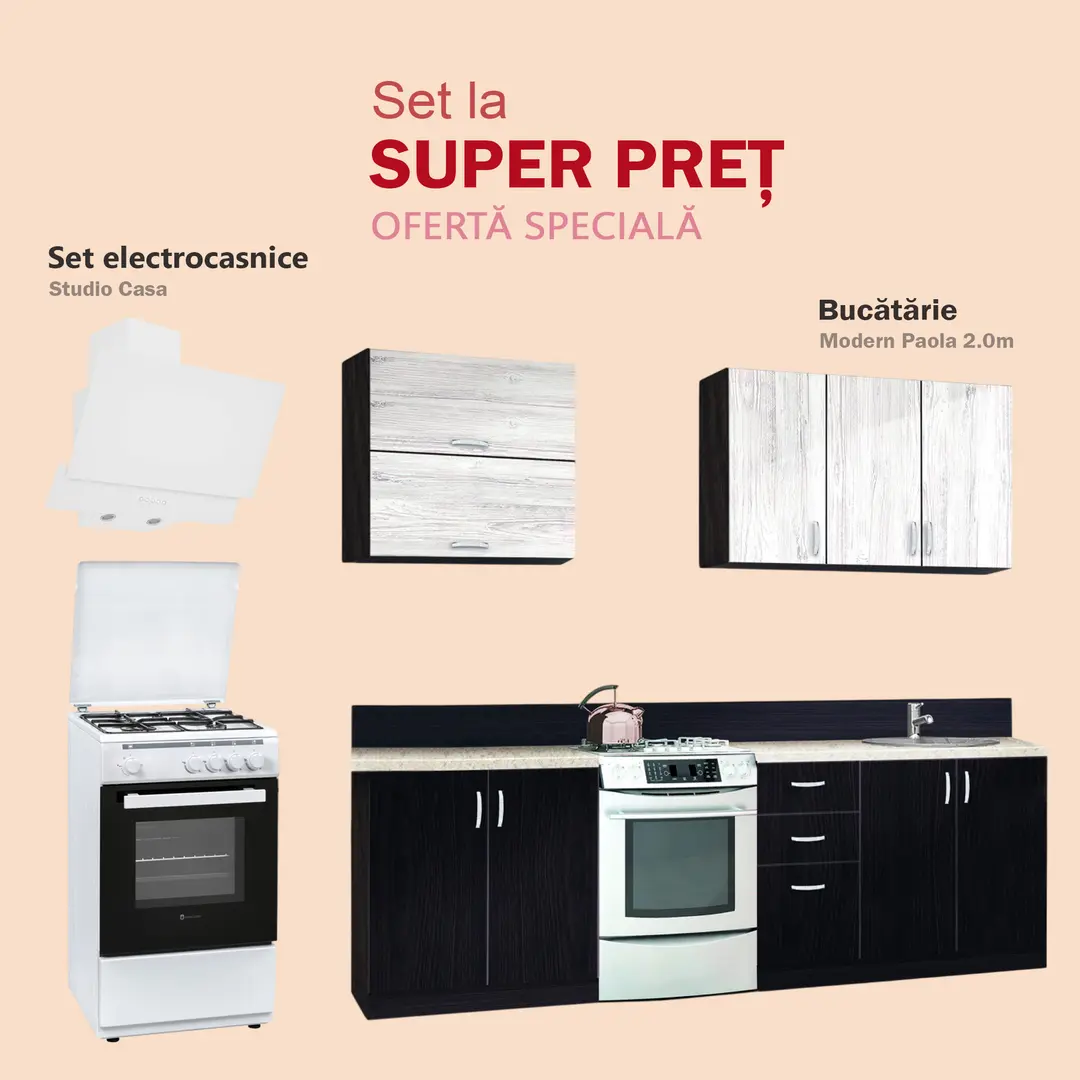 Set de bucatarie cu electrocasnice Kitchen Master 1