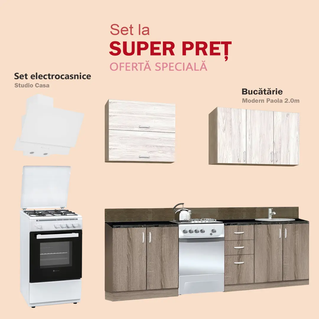 Set de bucatarie cu electrocasnice Kitchen Master 2