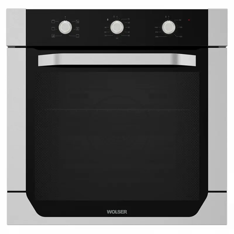 Set de bucatarie cu electrocasnice Samanta Exclusive 3 2.2m White/Artisan Oak + Wolser WL-AM 672 Inox + WL- F 6400 EN Inox + Tornado Solano 860 (60) IX LED Inox