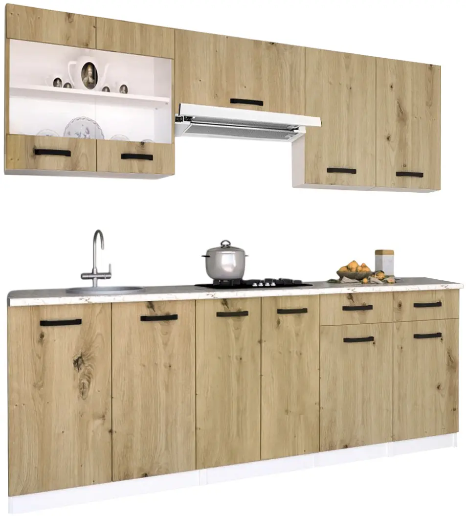 Set de bucatarie cu electrocasnice Samanta Exclusive2 2.2m Base Pack 2 - 3