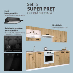 Set de bucatarie cu electrocasnice Samanta Exclusive2 2.4m Full Pack 2