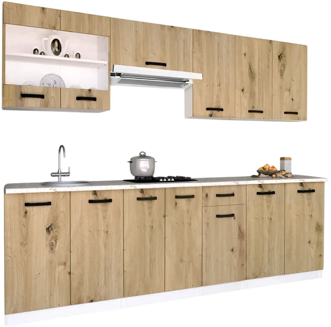 Set de bucatarie cu electrocasnice Samanta Exclusive2 2.6m Base Pack 2 - 3