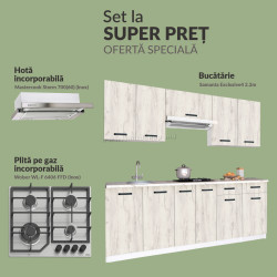 Set de bucatarie cu electrocasnice Samanta Exclusive4 2.2m Base Pack 1