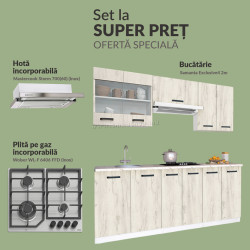 Set de bucatarie cu electrocasnice Samanta Exclusive4 2m Base Pack 1