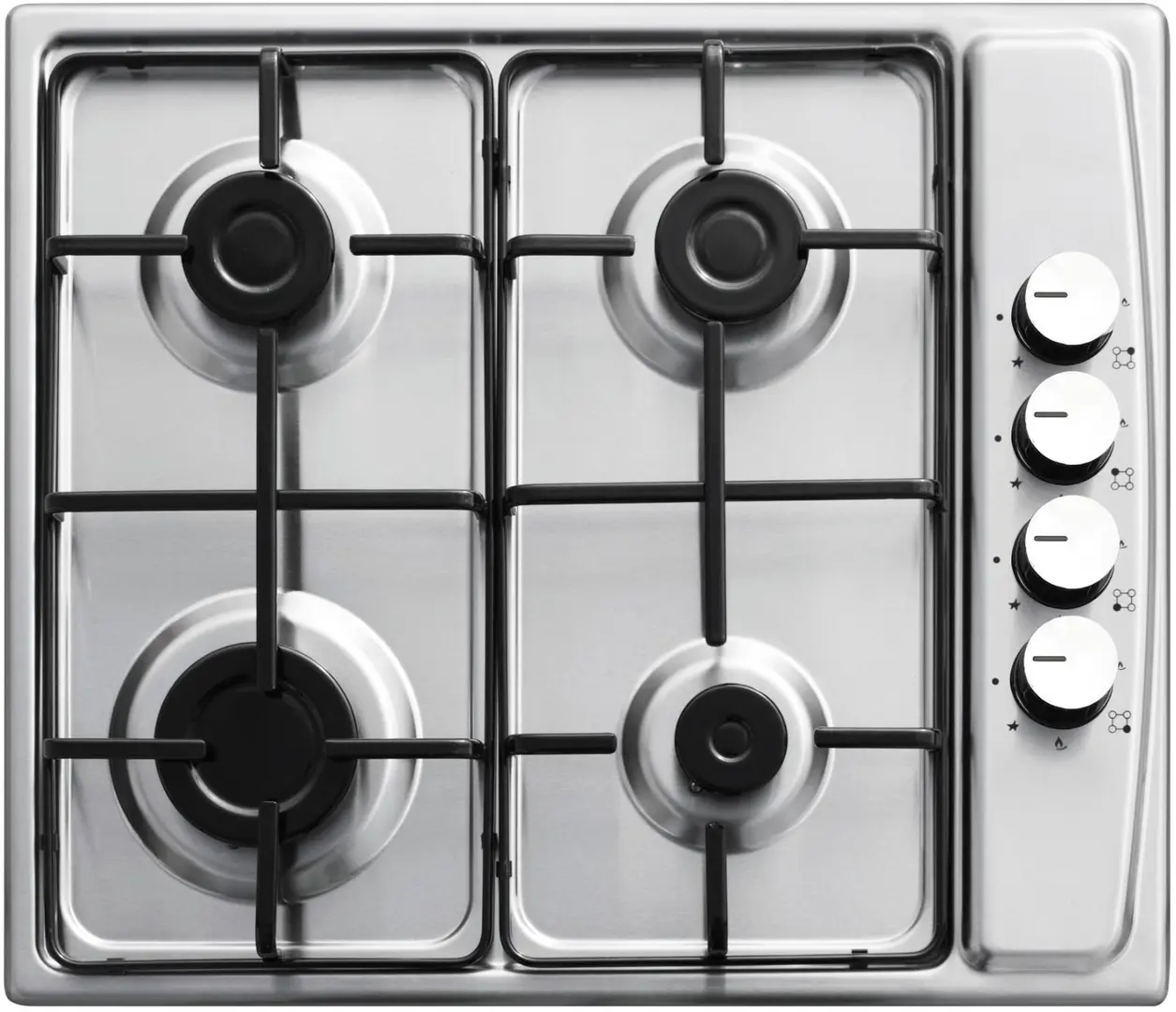 Set de bucatarie cu electrocasnice Yasen Samanta 2.2m White/White Craft Oak + Darko LX-410 BF Inox + Zanetti Piramide Inox