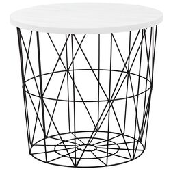 Set mobila Belini Imperium IMP 8/5/W/WDWDWW/0/0 2.5m White High Gloss/Wotan Oak + Space Meble Hewlet Sawana 21/Sawana 01 Gray/Ecru + Halmar Mariffa White/Black Thumb