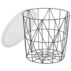 Set mobila Belini Imperium IMP 8/5/W/WDWDWW/0/0 2.5m White High Gloss/Wotan Oak + Space Meble Hewlet Sawana 21/Sawana 01 Gray/Ecru + Halmar Mariffa White/Black Thumb