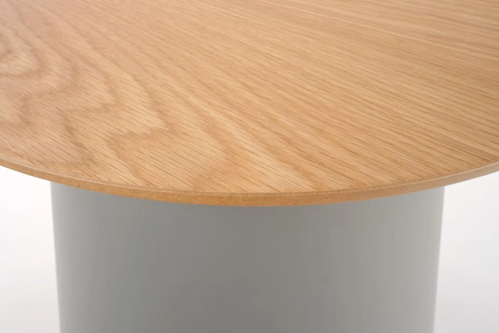 Set mobila Bratex Carrera 180 White/White Gloss + Modern Soft Alaska 10 Dark Gray + Halmar Azzura-S Natural/Gray