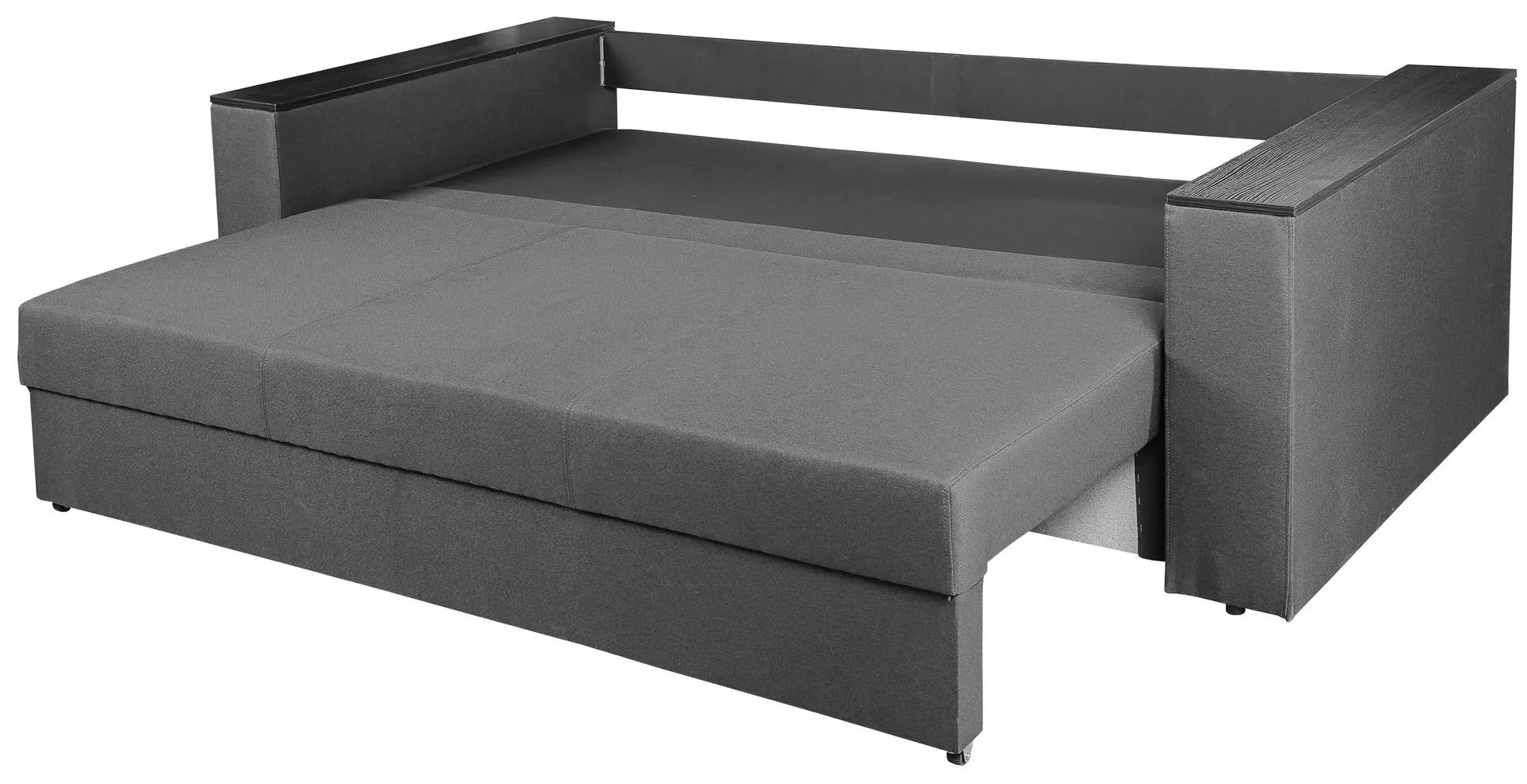 Set mobila Bratex Carrera 180 White/White Gloss + Modern Soft Alaska 10 Dark Gray + Halmar Azzura-S Natural/Gray