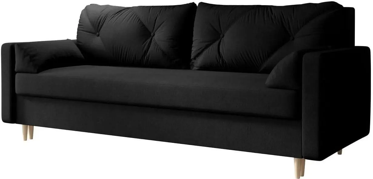 Set mobila Bratex D180 Black/Black Graphite + Space Meble Astra Cosmic 100 Black + Signal Amaro Black Marble/Black