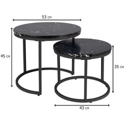 Set mobila Bratex D180 Black/Black Graphite + Space Meble Astra Cosmic 100 Black + Signal Amaro Black Marble/Black Thumb