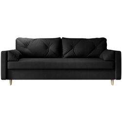 Set mobila Bratex D180 Black/Black Graphite + Space Meble Astra Cosmic 100 Black + Signal Amaro Black Marble/Black Thumb