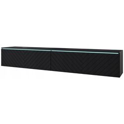 Set mobila Bratex D180 Black/Black Graphite + Space Meble Astra Cosmic 100 Black + Signal Amaro Black Marble/Black Thumb