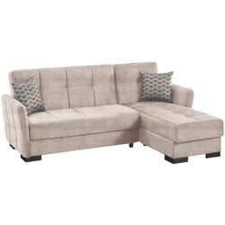 Комплект мебели Bratex Dingo 120 Sonoma Oak/White + Fabulous Suny 02-100 Beige Light + Halmar Sardinia Transparent Thumb