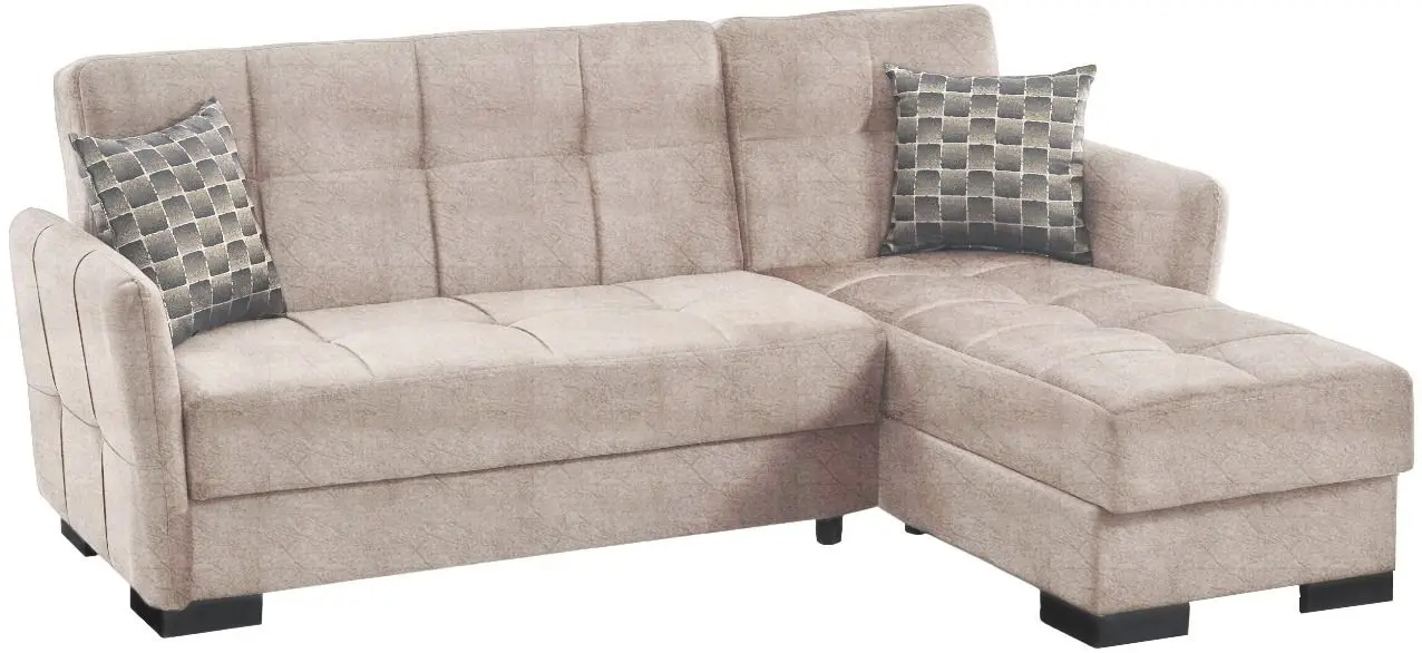 Комплект мебели Bratex Dingo 120 Sonoma Oak/White + Fabulous Suny 02-100 Beige Light + Halmar Sardinia Transparent