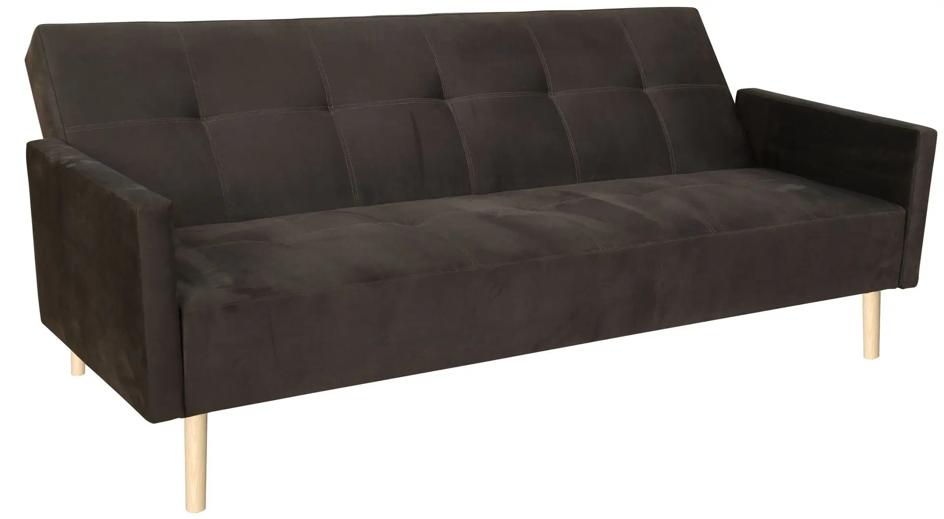 Set mobila Bratex Lowboard A 100 Wotan Oak/Black Gloss + Modern Aqua Alaska Wild Mustang Dark Brown + Prosperplast Clubo Anthracite