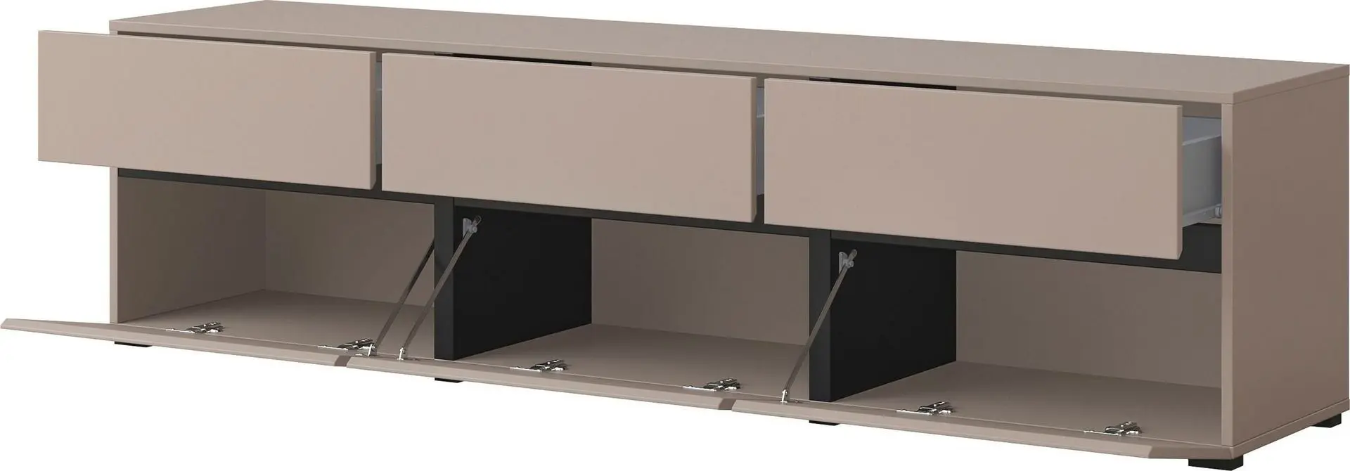 Комплект мебели Helvetia Cross 3D3S Congo/Black + Fabulous Marbella 3-местный 06-002 Brown Light + Halmar Canaria Transparent - 11