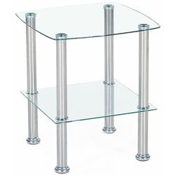 Комплект мебели Helvetia Cross 3D3S Congo/Black + Fabulous Marbella 3-местный 06-002 Brown Light + Halmar Canaria Transparent Thumb