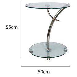 Set mobila Helvetia Cross 4D4S Congo/Black + Space Meble Skandi Cosmic 800 Brown + Signal Muna Transparent/Chrome Thumb