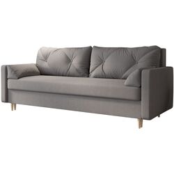 Set mobila Helvetia Kasai 2D1S Gold Oak/Cashmere + Space Meble Astra Cosmic 160 Gray + Halmar Aura White Thumb