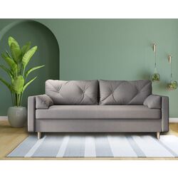 Set mobila Helvetia Kasai 2D1S Gold Oak/Cashmere + Space Meble Astra Cosmic 160 Gray + Halmar Aura White Thumb