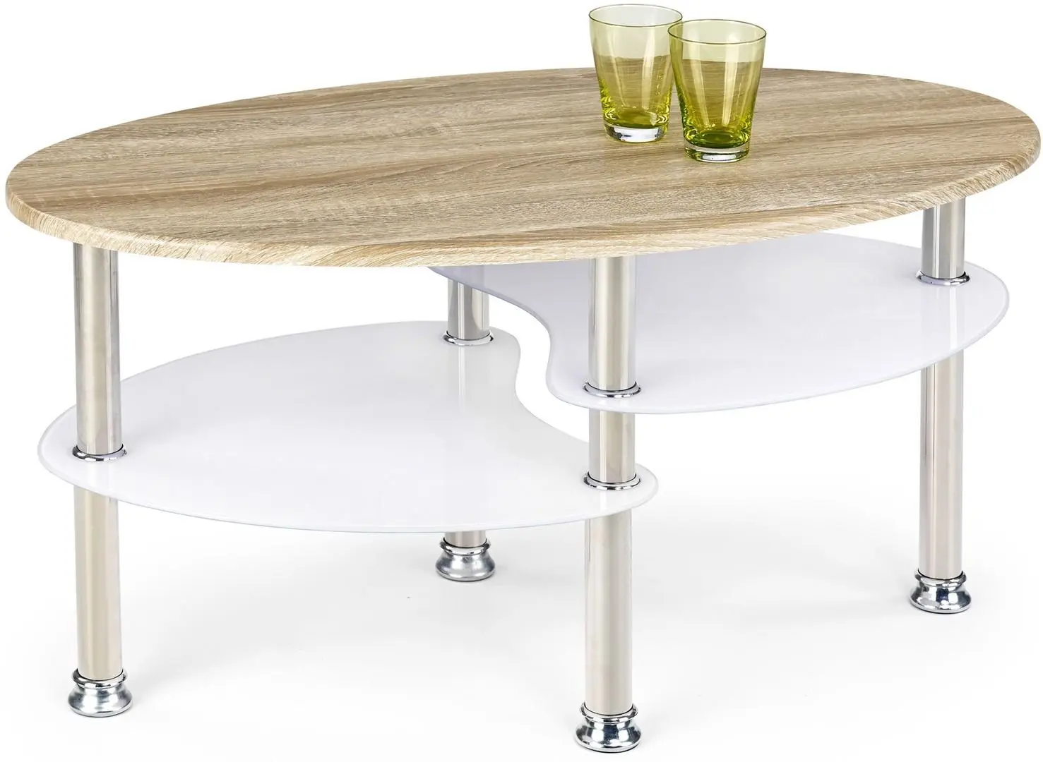 Комплект мебели Modern Bari Anthracite/Craft Oak White + Platan Magda 96 White/Graphite + Halmar Medea Sonoma Oak/White - 6