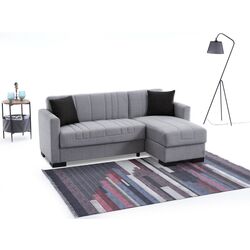 Set mobila Smad Luxi (White Gloss/Gray Light) Thumb