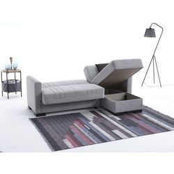 Set mobila Smad Luxi (White Gloss/Gray Light) Thumb