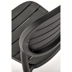 Set mobilier pentru terasa Halmar Bosco 70x70 + K529 1+2 (Black) Thumb