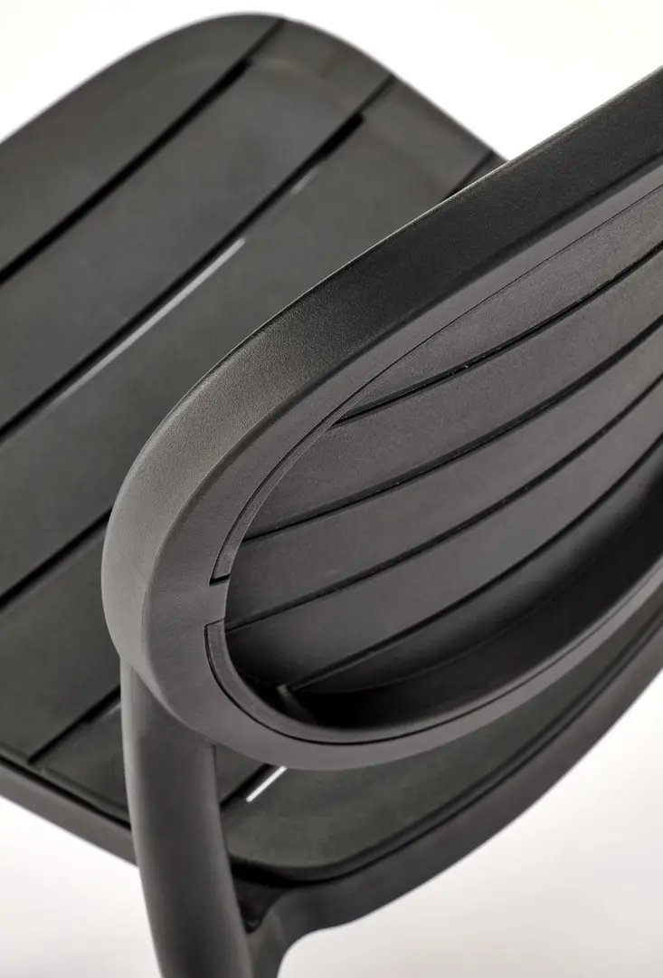 Set mobilier pentru terasa Halmar Bosco 70x70 + K529 1+2 (Black)