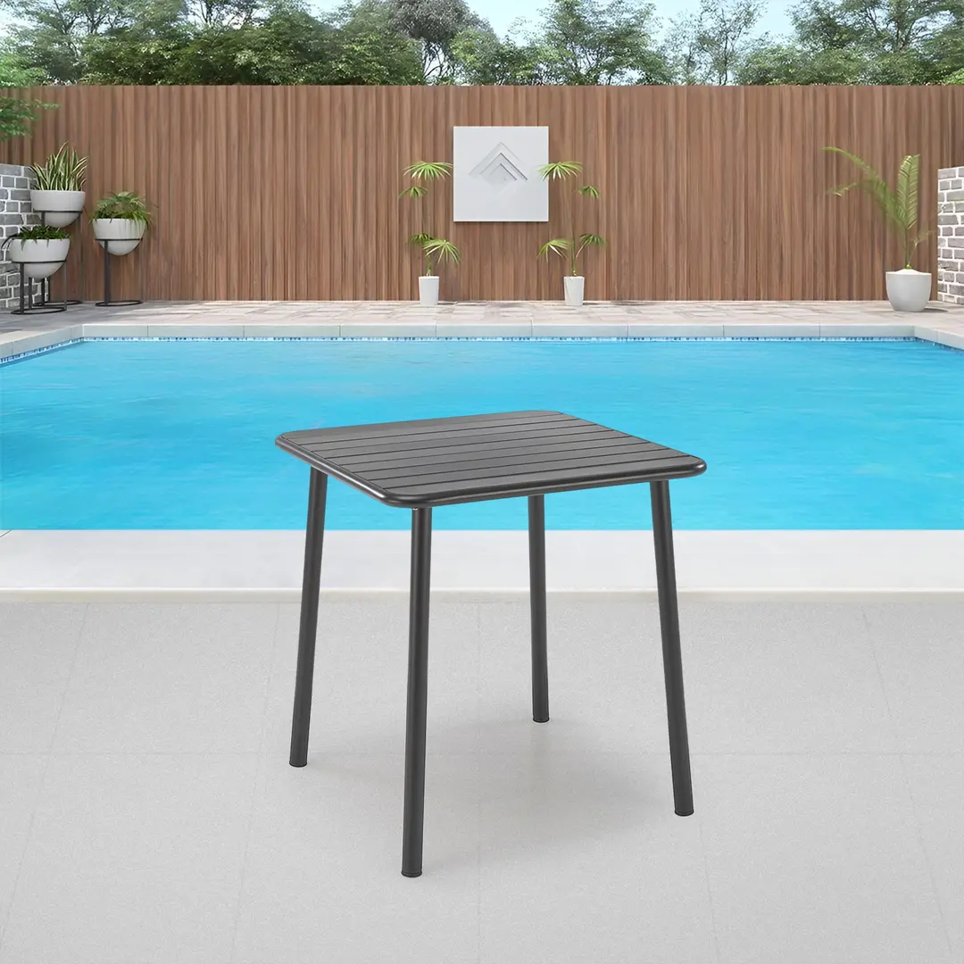 Set mobilier pentru terasa Halmar Bosco 70x70 + K529 1+2 (Black)