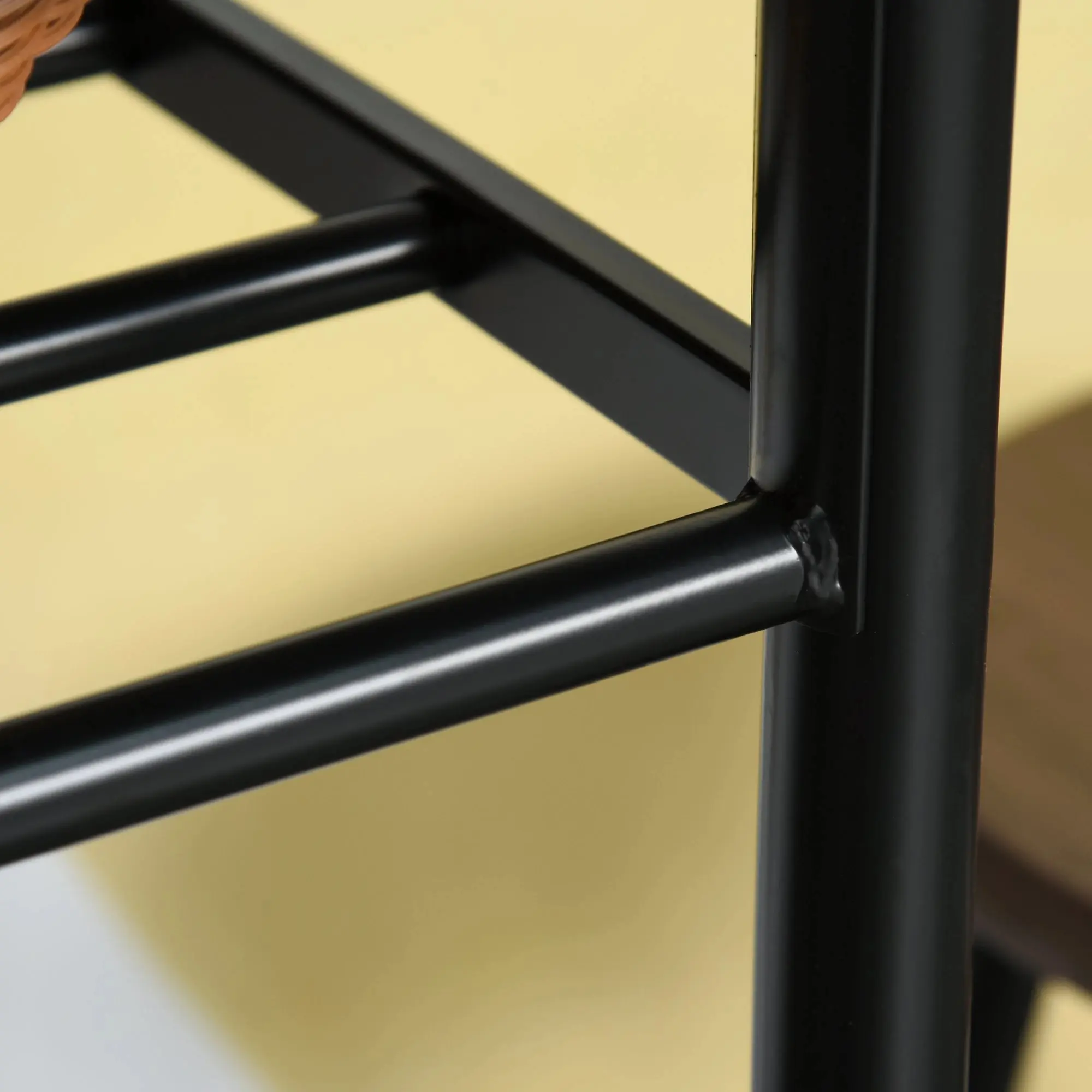 Set mobilier de bar Homcom 835-297BK (Black/Oak) - 6
