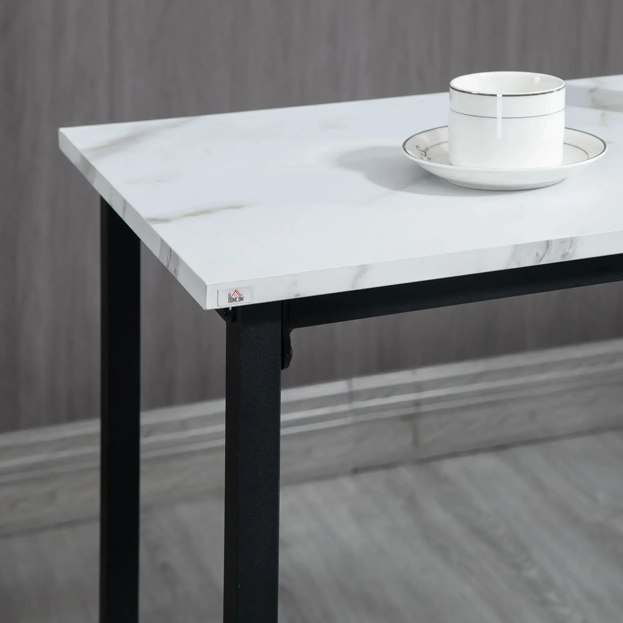 Set mobilier de bar Homcom 835-943V01WT (White/Black) - 5